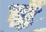 Mapa de radares en Espa&ntilde;a y Portugal