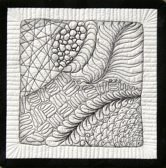 Zentangle Quilt Surprise