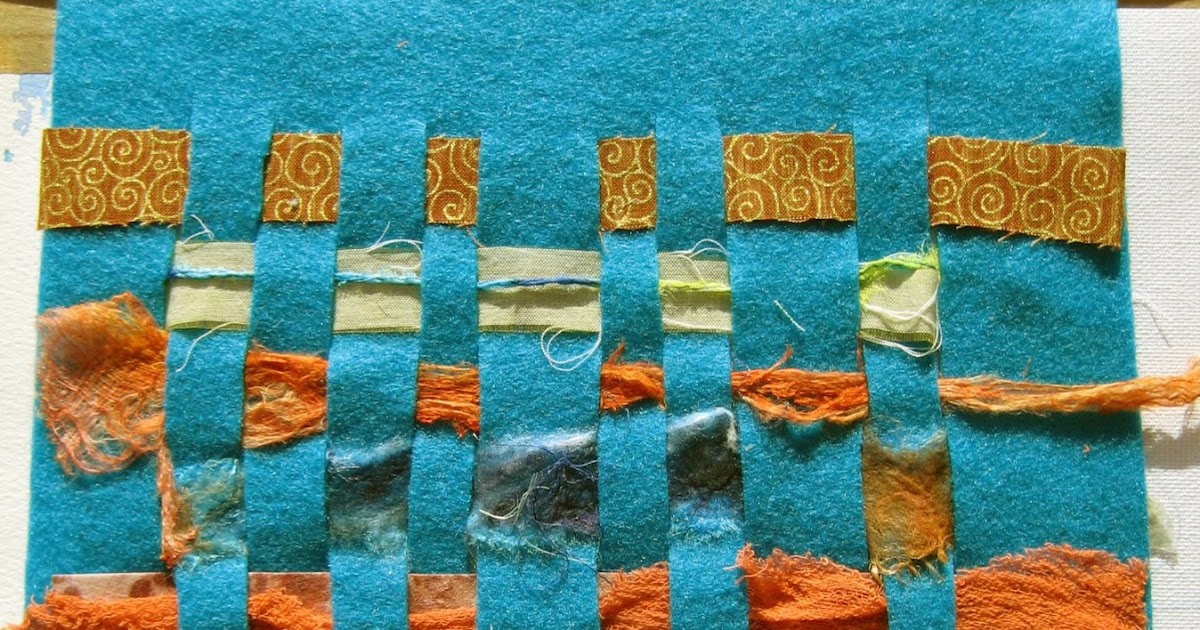 MIXED MEDIA Weaving away