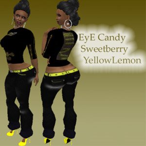 Eye Candy SweetBerry Yellow Lemon