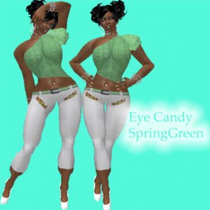 Eye Candy Spring Green