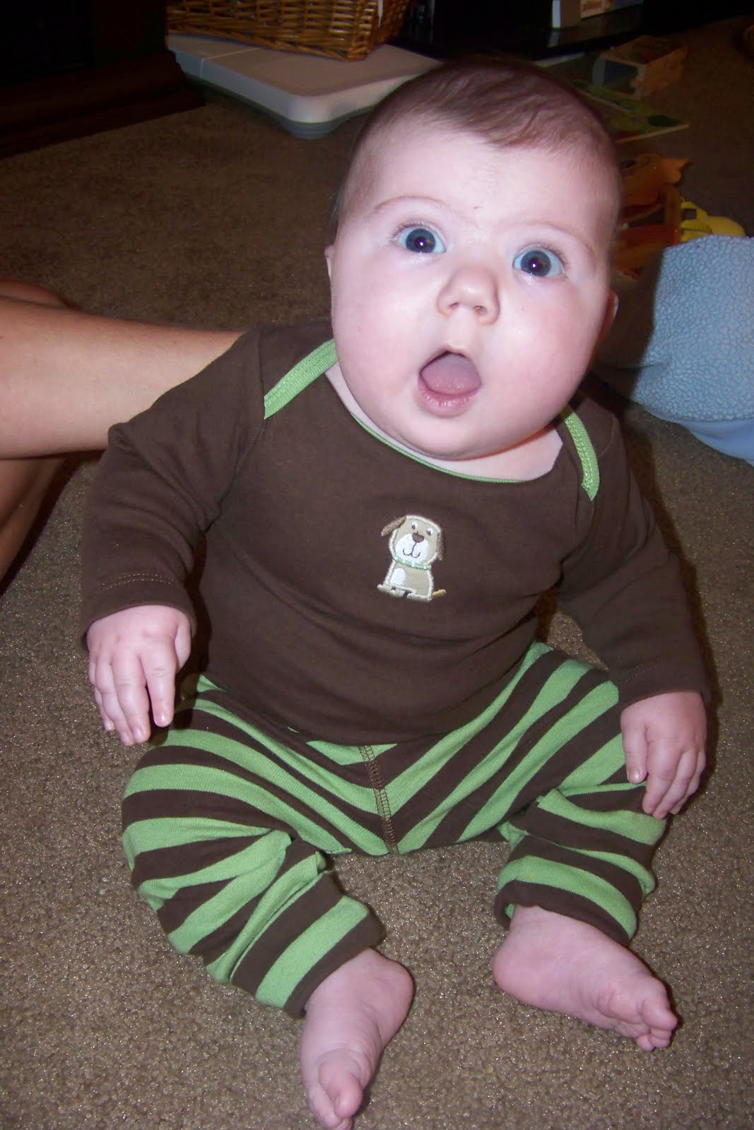 Jacob's Journey Happy 6 Month Birthday Baby Boy!