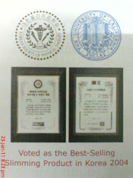 Best Selling Slimming Product in Korea 2004