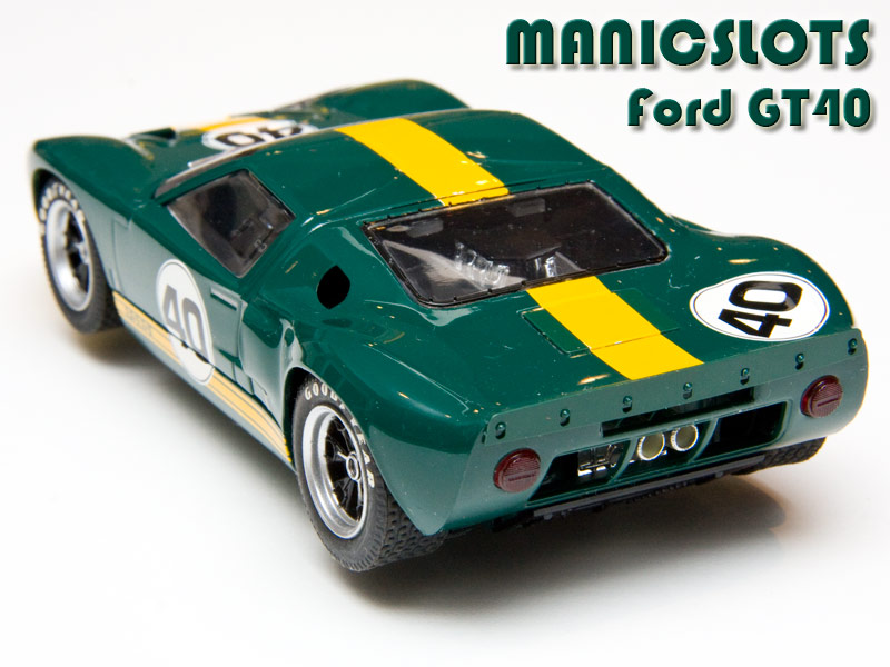 ManicSlots' slot cars and scenery: NEWS: Ford GT #4