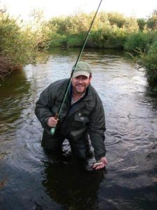 Stauffer Creek - <br>My smallest Brown ever