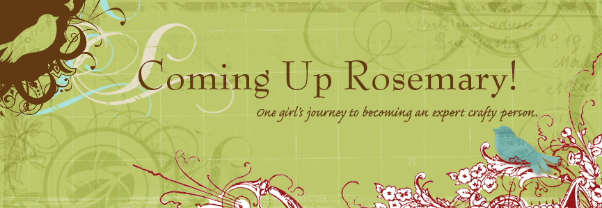 Coming Up Rosemary!