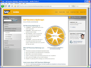 SAP Business ByDesign On-Demand SaaS ERP