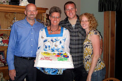 My family and I with my Birthday Cake