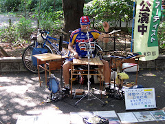 Bike Musician in Ueno Park