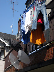Laundry and Umbrellas