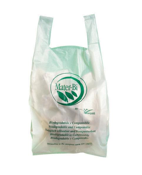 Sacchetti Biodegradabili SMA GROUP - Shopper Bio Compost 30x60 Cm, Portata 4 Kg
