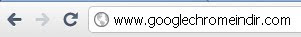Adres çubuğunda web adresleri http:// silinmiş olarak gösteriliyor