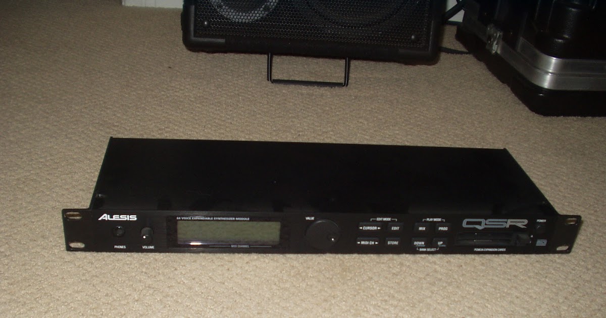 P4Player's Garage Sale: For Sale - Alesis QSR rackable synth module