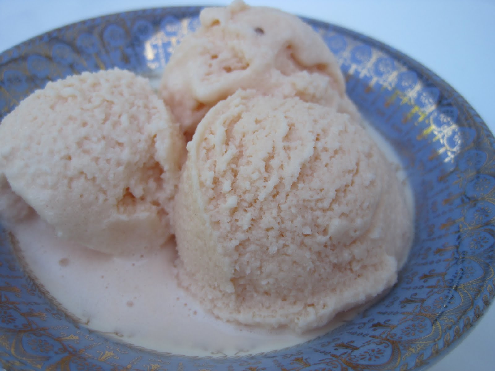 Corcoran Street Kitchen GrapefruitWhite Wine Gelato