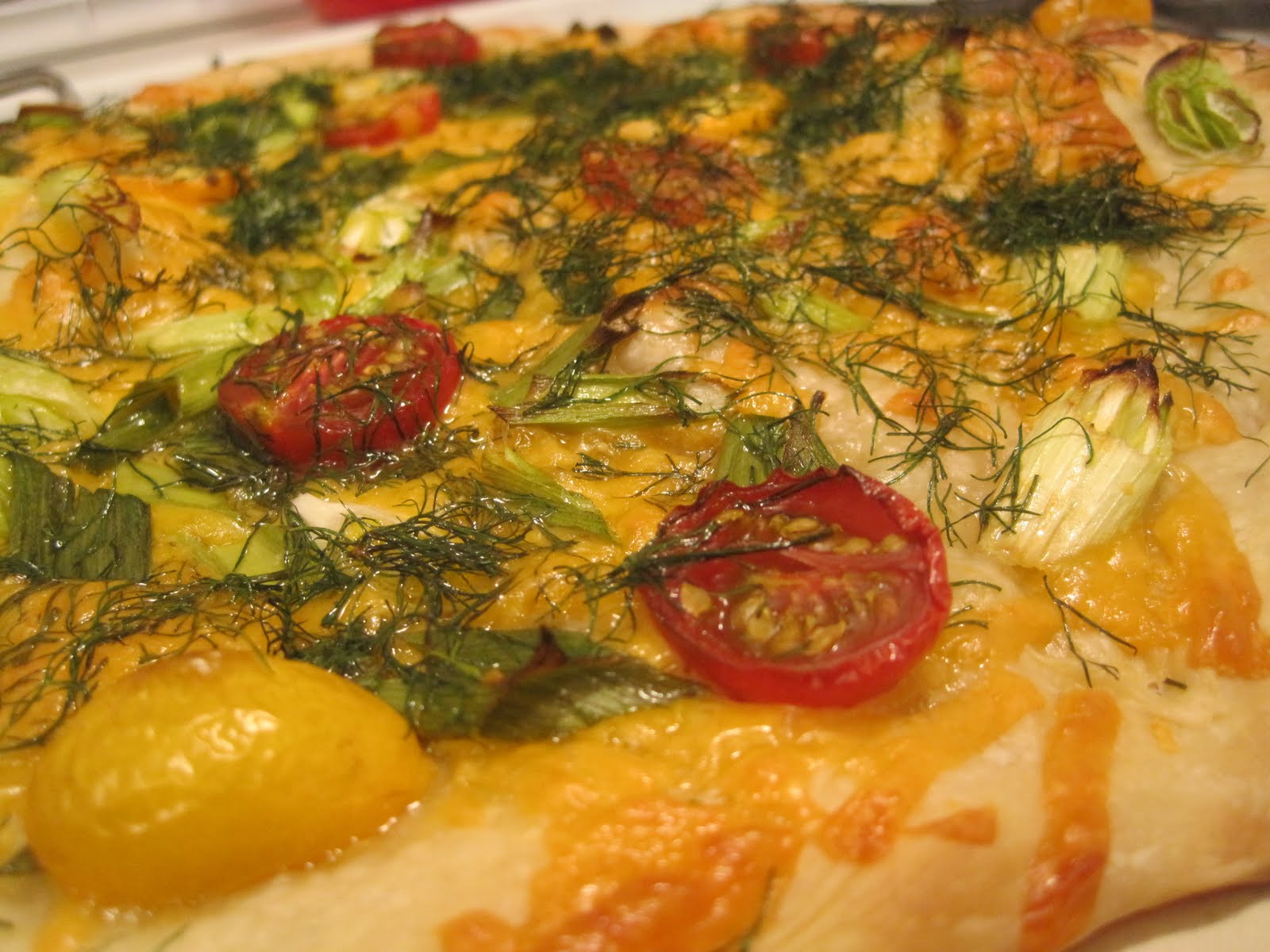 Corcoran Street Kitchen Cheddar Dill Flatbread