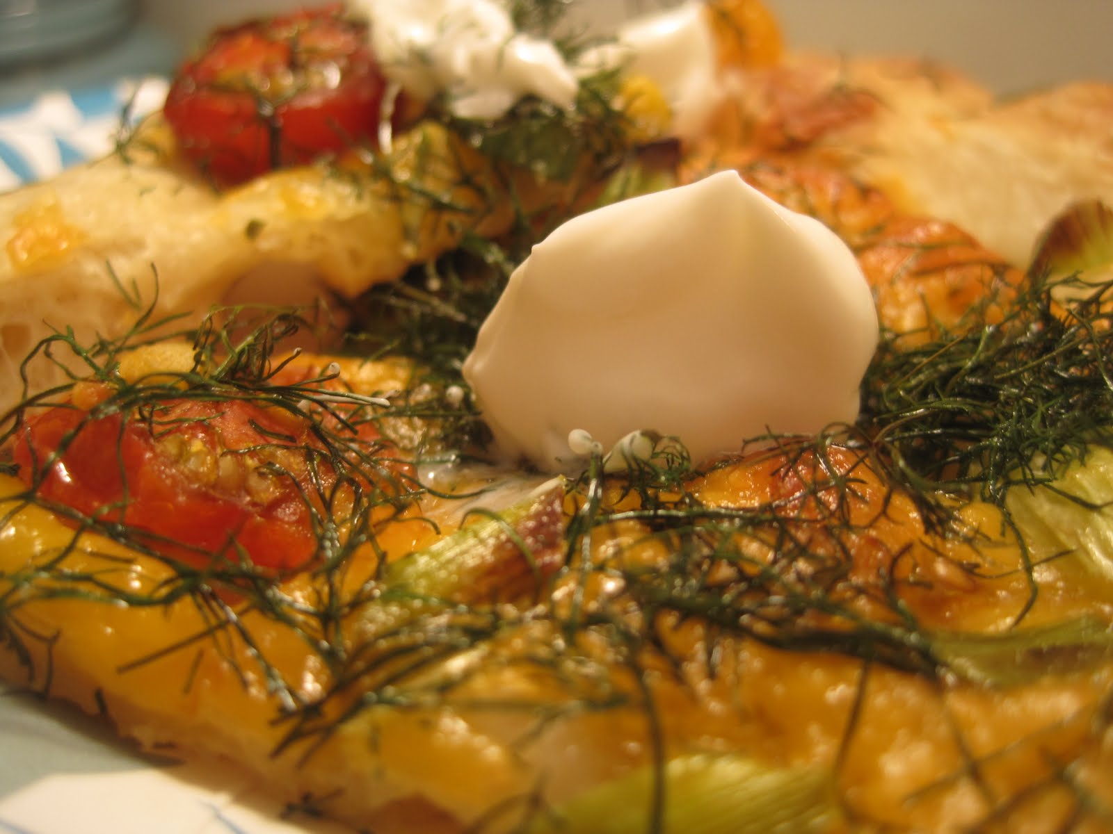 Corcoran Street Kitchen Cheddar Dill Flatbread