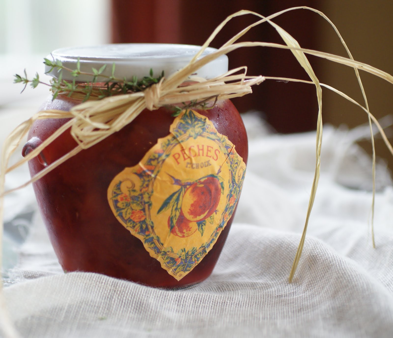 2 Stews Peach and Fig Jam with Thyme