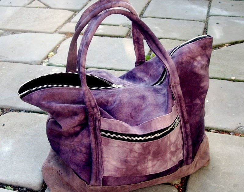 CLAFLIN, THAYER AND CO. PURPLE MESSY BAG, PART 2