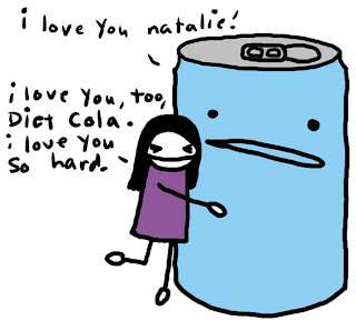 Cartoon Diet Coke