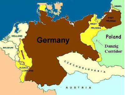 germany danzig poland german versailles treaty 1939 did ww1 corridor war polish after lost territory why wwii land invade hitler