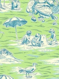 coastal Toile Fabrics