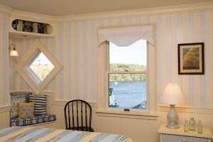 blue and white stripes for walls