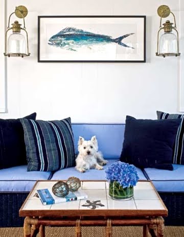 dog on furniture