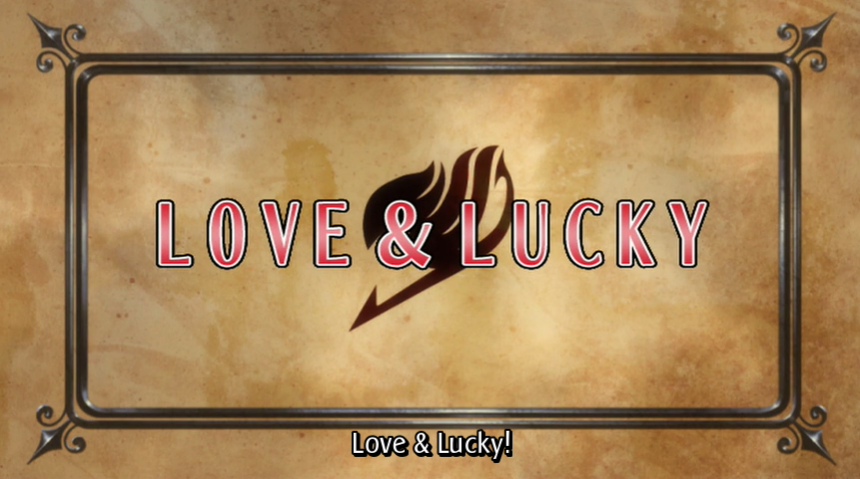 Burning Lizard Studios: Anime Reviews: Fairy Tail Episode 51 - Love & Lucky