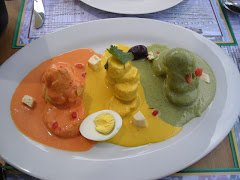 Una muestra de la comida peruana