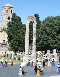Jour de fête en Arles