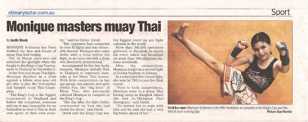 Monique Masters Muay Thai