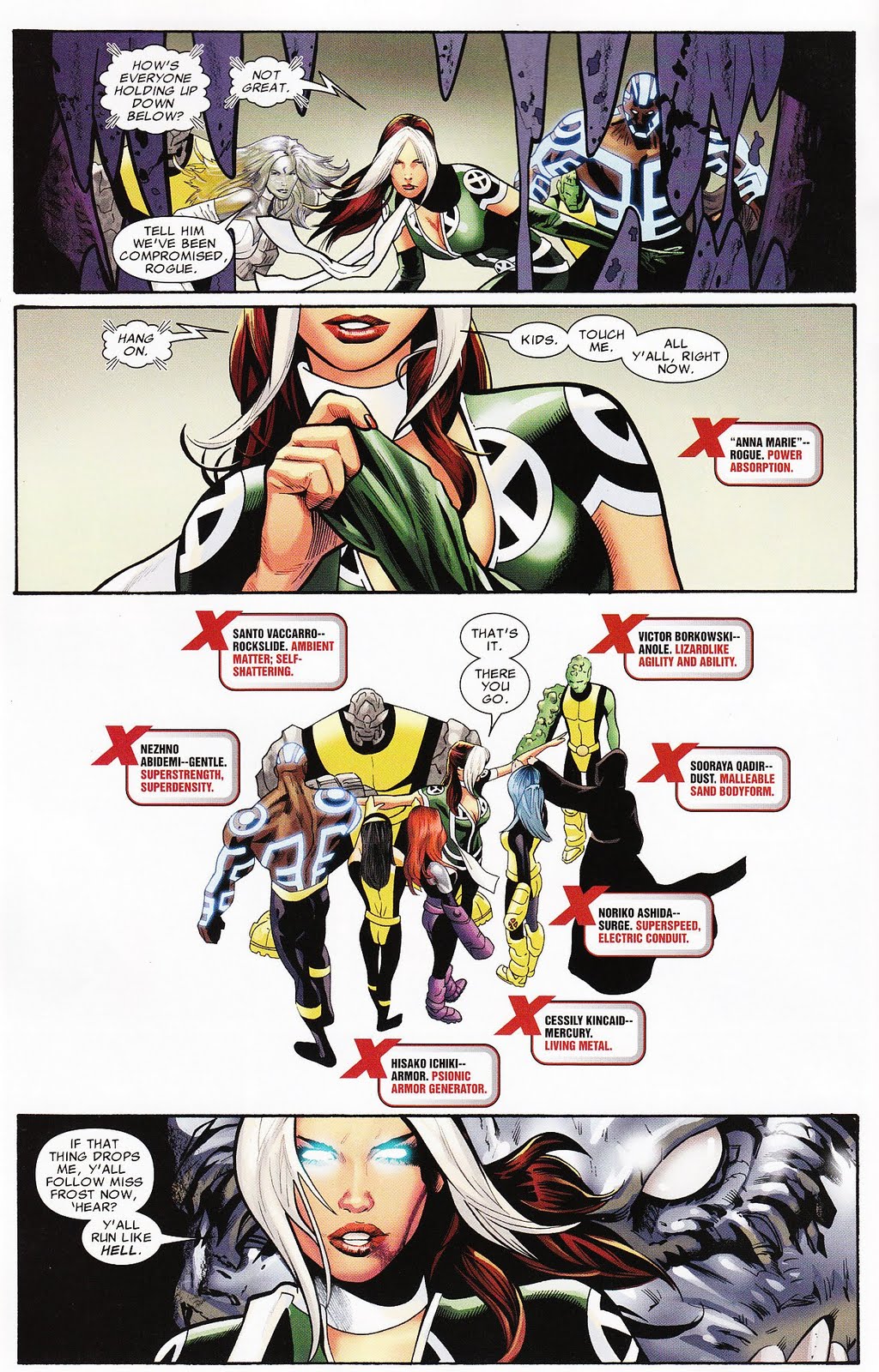 Rebel Rogue Uncanny XMen 517 Rogue's Pages