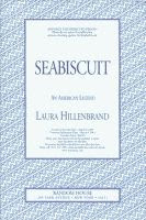 Seabiscuit by Laura Hillenbrand advance uncorrected proofs front cover