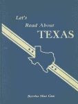'Let’s Read About Texas' by Bertha Mae Cox front cover