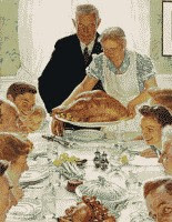 Norman Rockwell’s painting, Freedom from Want