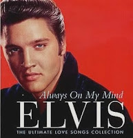 A color photograph of the Elvis Presley album, 'Always on My Mind'.