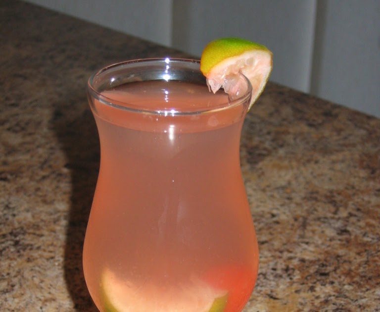 Cuisine chic et simple Limonade rose à la lime