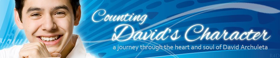 Counting the Character of David Archuleta