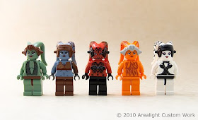 Arealight Custom Twi'lek Minifigures