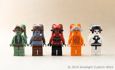 Arealight Custom Twi'lek Minifigures
