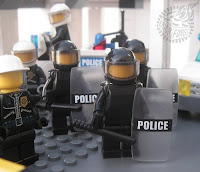 BrickForge Trans-Clear Minifigure Riot Shields