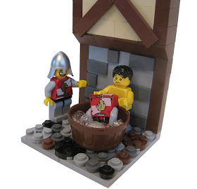 Matthew Hurt's LEGO Kingdoms Pink Wash Vignette