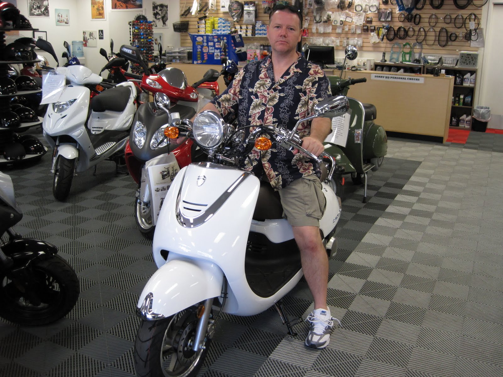 Our Coffee Cafe Scooters...