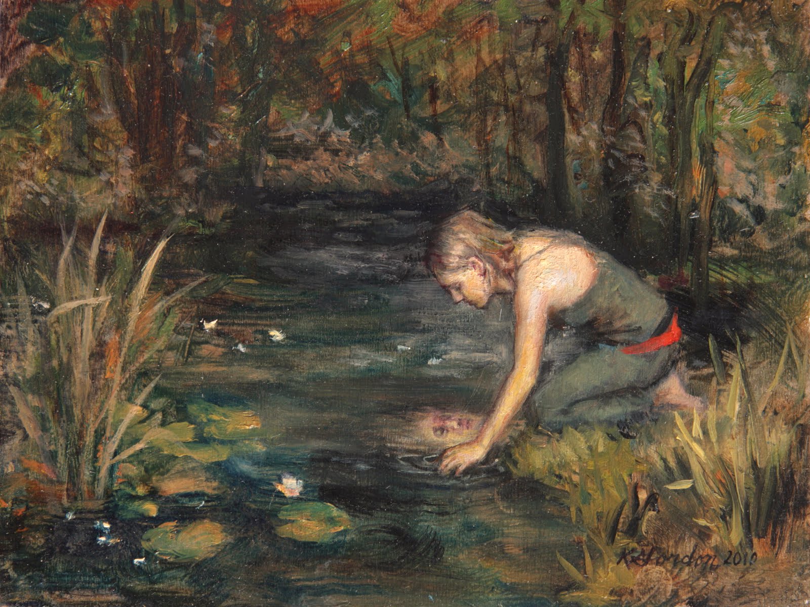 Narcissus Reflection