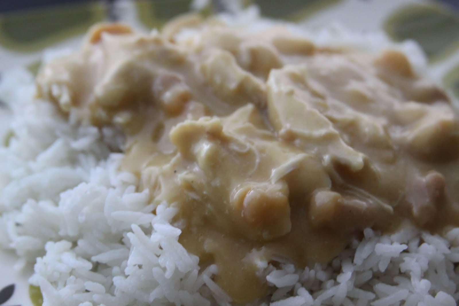 San Diego Cooks Crockpot Chicken & Gravy Over Rice