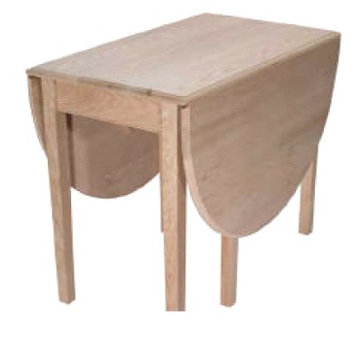 table with these plans. This tutorial for a gate leg drop leaf table ...