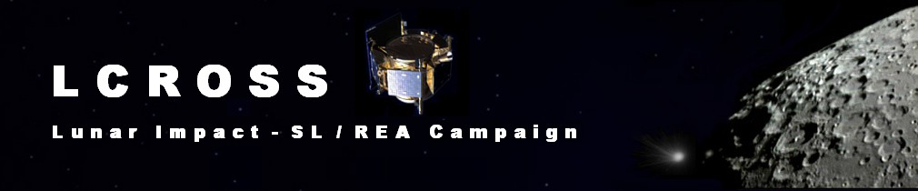 LCROSS Lunar Impact  - SL/REA Campaign_Esp