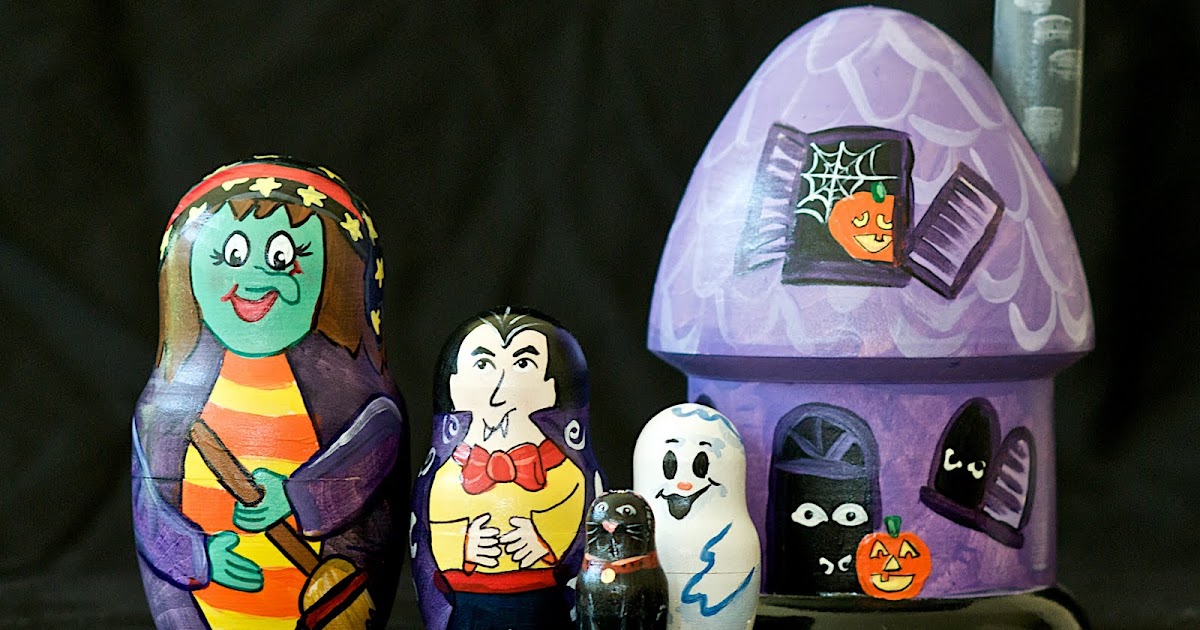 Nesting Dolls by Vicki Halloween Nesting Dolls