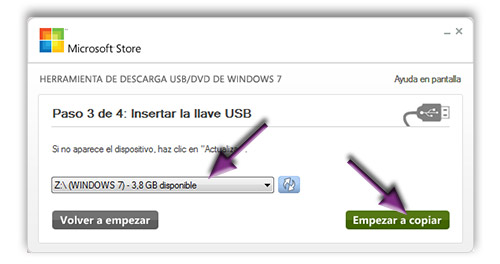 Windows 7 USB DVD Download Tool disponible para descargar.