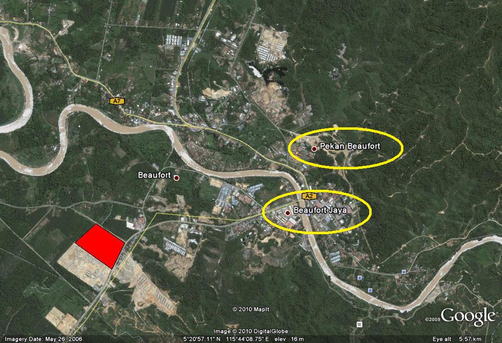 BEAUFORT LAND FOR SALE SABAH MALAYSIA Potential Land for Sale Along